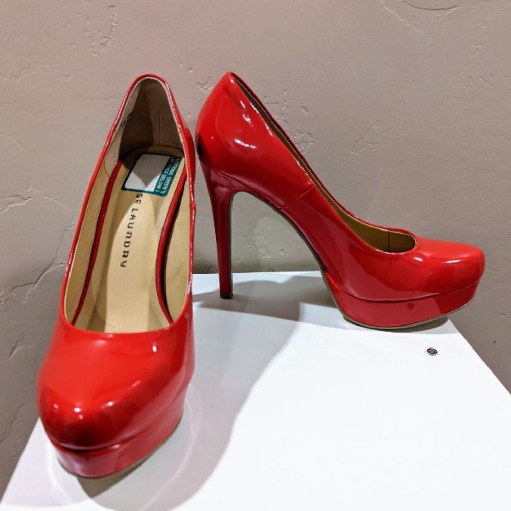 Chinese Laundry sz 9 red stiletto heels